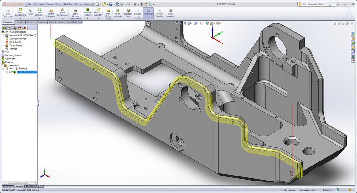 SolidCAM HSS