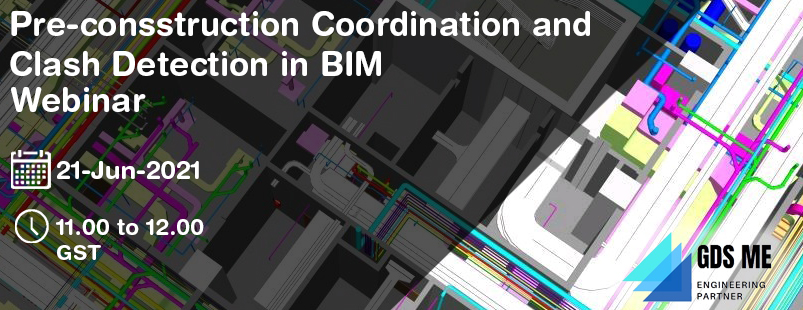 Webinar on Preconstruction Coordination and Clash Detection using BIM