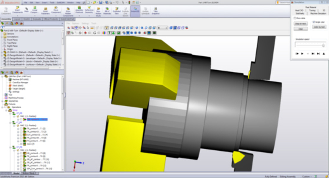 SolidCAM Turning